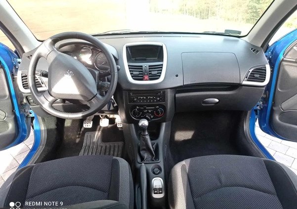 Peugeot 206 plus cena 10900 przebieg: 149100, rok produkcji 2010 z Przecław małe 466